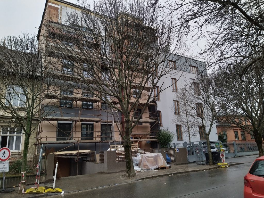 Nová zástavba na ulici Černopolní