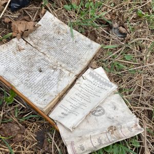 Gotický román nalezený při úklidu