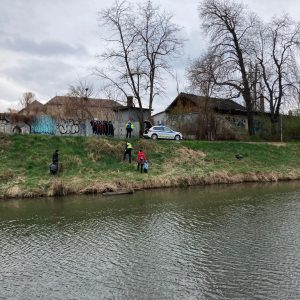 Příjezd hlídky Městské policie